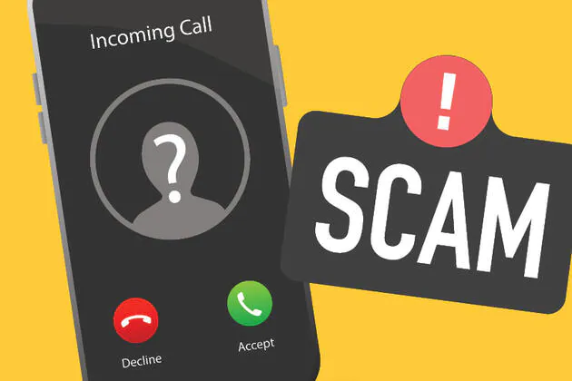 What is a Spam Phone Number? Unknown caller is calling on the phone and scam label